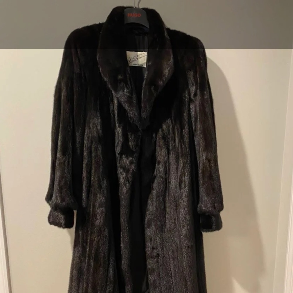 Furs by Guarino Real Mink Fur Coat